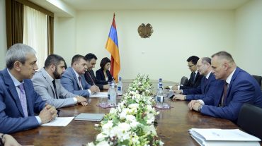 Նախարարն ընդունել է «Ռուսական երկաթուղիներ» ընկերության ներկայացուցչին