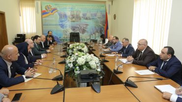 Արթուր Գրիգորյանն ընդունել է Հոմայուն Հաերիի գլխավորած պատվիրակությանը