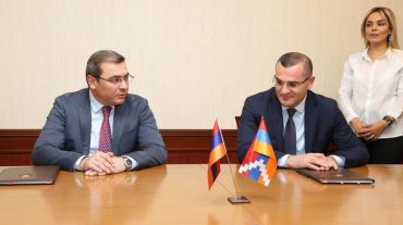ՊԵԿ նախագահը և Արցախի ֆինանսների նախարարը քննարկել են համագործակցության արդյունավետության բարձրացման ուղիները