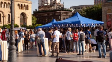«Ծանոթության միասնական նախաճաշ»․ ԵՄ պատվիրակությունը միացել է Երիտասարդության միջազգային օրվա միջոցառումներին