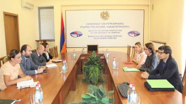 Էրիկ Գրիգորյանը KfW բանկի ներկայացուցիչների հետ քննարկել է ջրային ռեսուրսների կառավարման արդյունավետության բարձրացման ուղղությամբ համագործակցության հարցերը