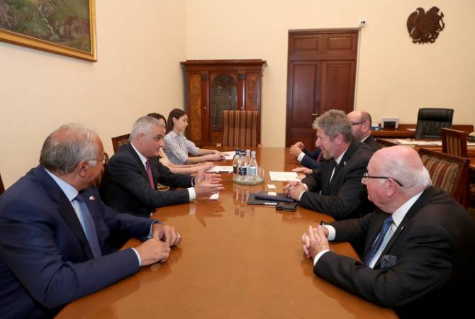 Մհեր Գրիգորյանը Իսրայելի ԱԳՆ գլխավոր տնօրենի տեղակալի հետ քննարկել է երկկողմ համագործակցության հարցեր