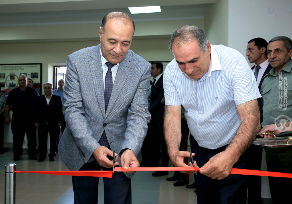 Բացվել է ՊՆ վերանորոգված մարզադահլիճը
