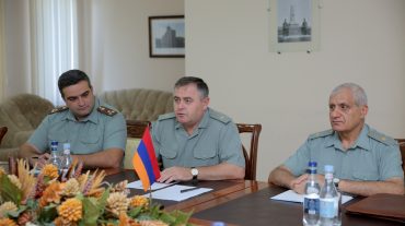 ՀՀ ԶՈՒ ԳՇ պետը ՀՀ-ում ԱՄՆ ռազմական կցորդի հետ քննարկել է ռազմական համագործակցությանն առնչվող հարցեր