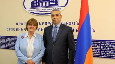 Արցախի ԱԳՆ ղեկավարն ընդունել է բարոնուհի Քերոլայն Քոքսին