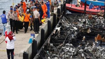 Ինդոնեզիայի ափերի մոտ գտնվող նավերից մեկում հրդեհ է բռնկվել. կան զոհեր