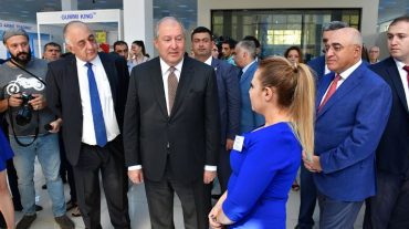 Նախագահը մասնակցել է «Արմենիա էքսպո-2018» ցուցահանդեսի բացմանը