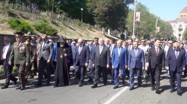 Հովիկ Աբրահամյանը մասնակցել է Արցախի անկախության տոնակատարություններին