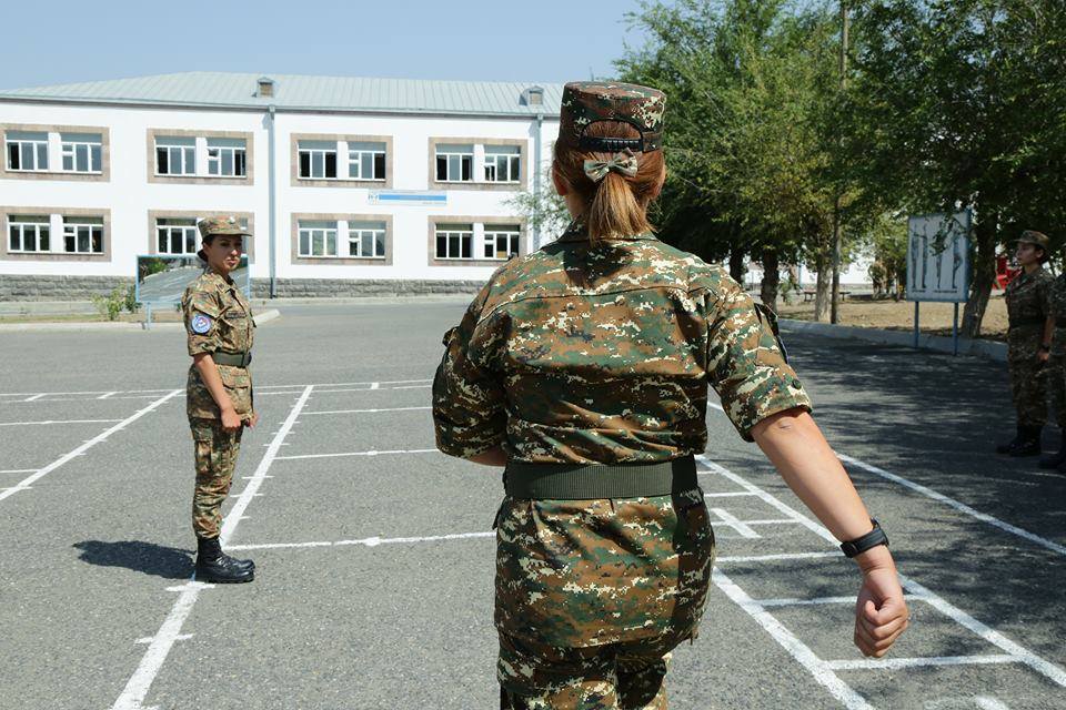 Կին խաղաղապահների առաջին դասակն արդեն ձևավորված է. Արծրուն Հովհաննիսյան