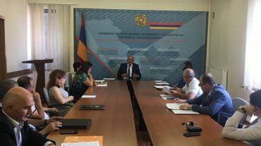 Վաչե Տերտերյանը «Մաքուր Հայաստան» գործողությունների ծրագրի իրականացման միջգերատեսչական  հանձնաժողովի նիստ է անցկացրել
