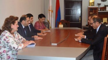 Լևոն Վահրադյանը և Վրաստանի արտակարգ և լիազոր դեսպանը քննարկել են երկու երկրների սպորտին առնչվող հարցեր