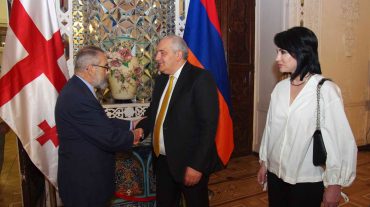Հայաստանի անկախության 27-րդ տարեդարձի առթիվ Թբիլիսիում պաշտոնական ընդունելություն է տեղի ունեցել