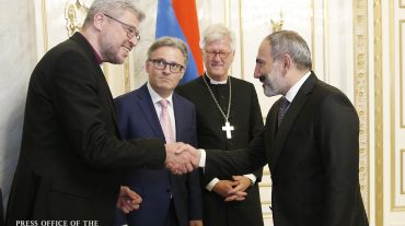 Վարչապետն ընդունել է Գերմանիայի Բողոքական եկեղեցիների խորհրդի պատվիրակությանը