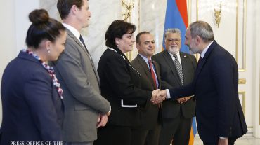 Վարչապետն ընդունել է Զարեհ Սինանյանի գլխավորած պատվիրակությանը
