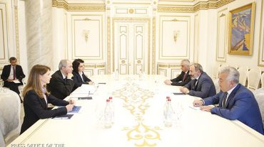 Վարչապետն ընդունել է ԱՄՀ հայաստանյան առաքելության ղեկավարին