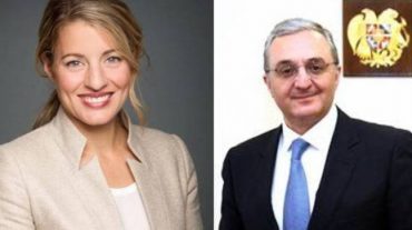 ԱԳ նախարարը հեռախոսազրույց է ունեցել Կանադայի Ֆրանկոֆոնիայի նախարար Մելանի Ժոլիի հետ