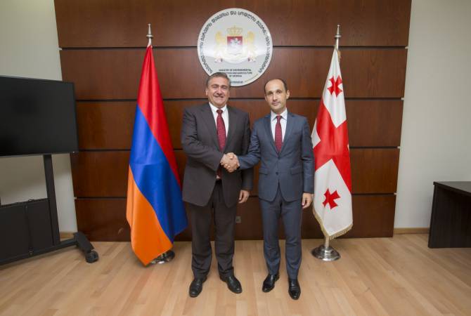 Քննարկվել է Հայաստանի և Վրաստանի միջև գյուղատնտեսության ոլորտում համագործակցության հարցերի լայն շրջանակ