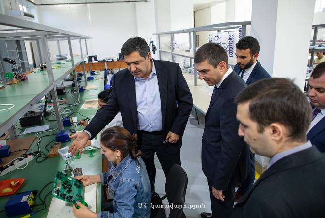 Արցախի պետնախարարը Երևանում այցելել է առաջատար ընկերություններ, մասնակցել «Արցախի զարգացման հեռանկարները» ֆորումին