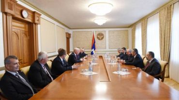 Բակո Սահակյանն ընդունել է Լեհաստանի Վոլոմին շրջանի պատվիրակությանը