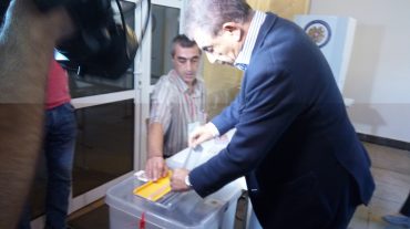 Արա Բաբլոյանը քվեարկեց Երևանի ավագանու ընտրություններին