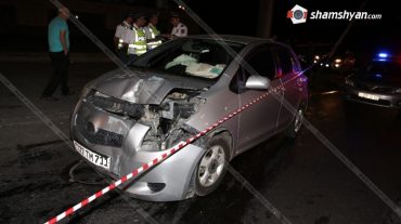 Yerkir.am լրատվական կայքի աշխատակիցը վթարի է ենթարկվել