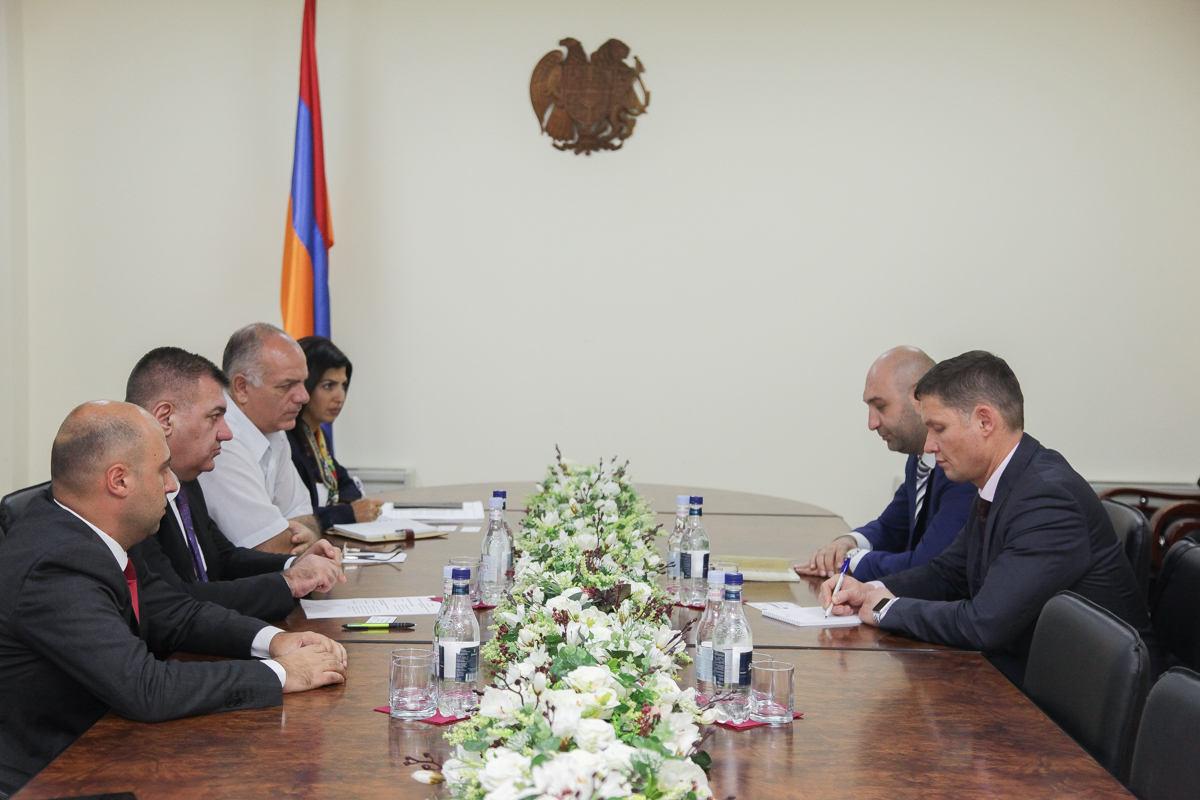 Աշոտ Հակոբյանն ընդունել է Եվրասիական զարգացման բանկի ներկայացուցիչներին
