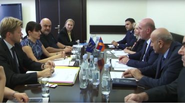 ՀՀ ոստիկանապետի առաջին տեղակալն ընդունել է ԵԽ-ից ժամանած պատվիրակությանը