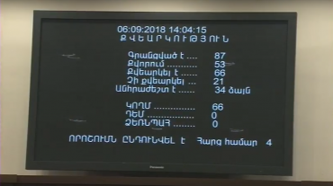 Քրեական օրենսգրքում փոփոխություններ և լրացումներ կատարելու մասին նախագիծն ընդունվեց առաջին ընթերցմամբ