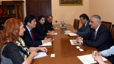 Մհեր Գրիգորյանն ընդունել է Ասիական զարգացման բանկի պատվիրակությանը