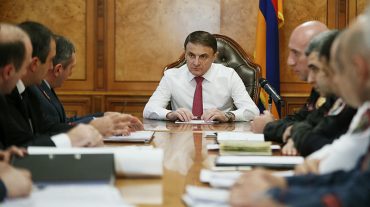 Վալերի Օսիպյանն աշխատանքային խորհրդակցություն է անցկացրել