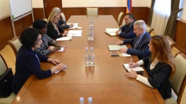 Ատոմ Ջանջուղազյանն ընդունել է Համաշխարհային բանկի պատվիրակությանը
