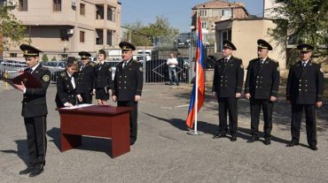 Հարկադիր կատարման ծառայությունում տեղի է ունեցել շարային ստուգատես և երդման արարողություն