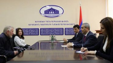 Արցախի ԱԳՆ ղեկավարն ընդունել է Եվրախորհրդարանի պատգամավոր Յարոմիր Շտետինային