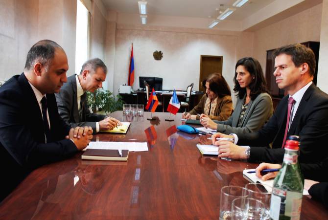 Զարգացման ֆրանսիական գործակալության հետ քննարկվել են գյուղատնտեսության ոլորտում նախատեսվող համատեղ ծրագրերը