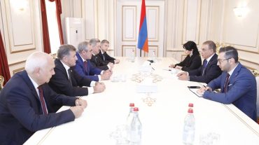 Արա Բաբլոյանն ընդունել է Պետդումայի փոխնախագահի գլխավորած պատվիրակությանը