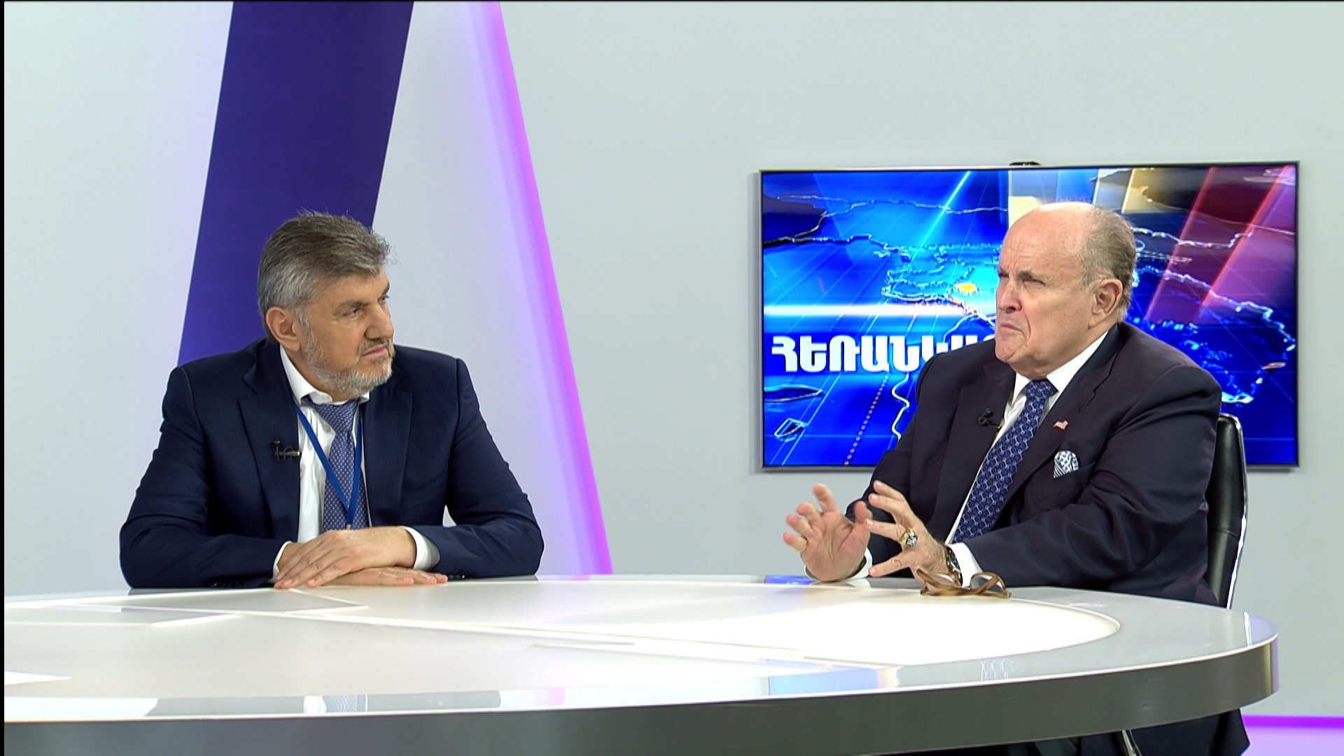 Արա Աբրահամյան և Ռուդոլֆ Ջուլիանի