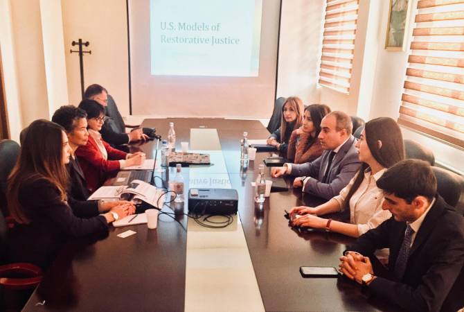 Սուրեն Քրմոյանն ընդունել է Ատլանտայի հանրային պաշտպանի գրասենյակի տնօրենի տեղակալին