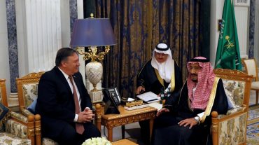 ԱՄՆ պետքարտուղար Մայք Պոմպեոն հանդիպել է Սաուդյան Արաբիայի թագավորի հետ