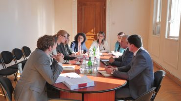ԲԴԽ-ն հանդիպել է «Արդարադատության վերաբերյալ հարցման» Եվրահանձնաժողովի և ՀԲ-ի թիմի հետ