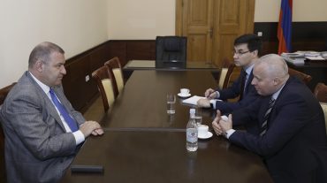 Միքայել Մելքումյանն ընդունել է ՀՀ-ում ՌԴ դեսպանին