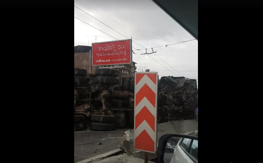 Խոշոր վթար Մյասնիկյան պողոտայում