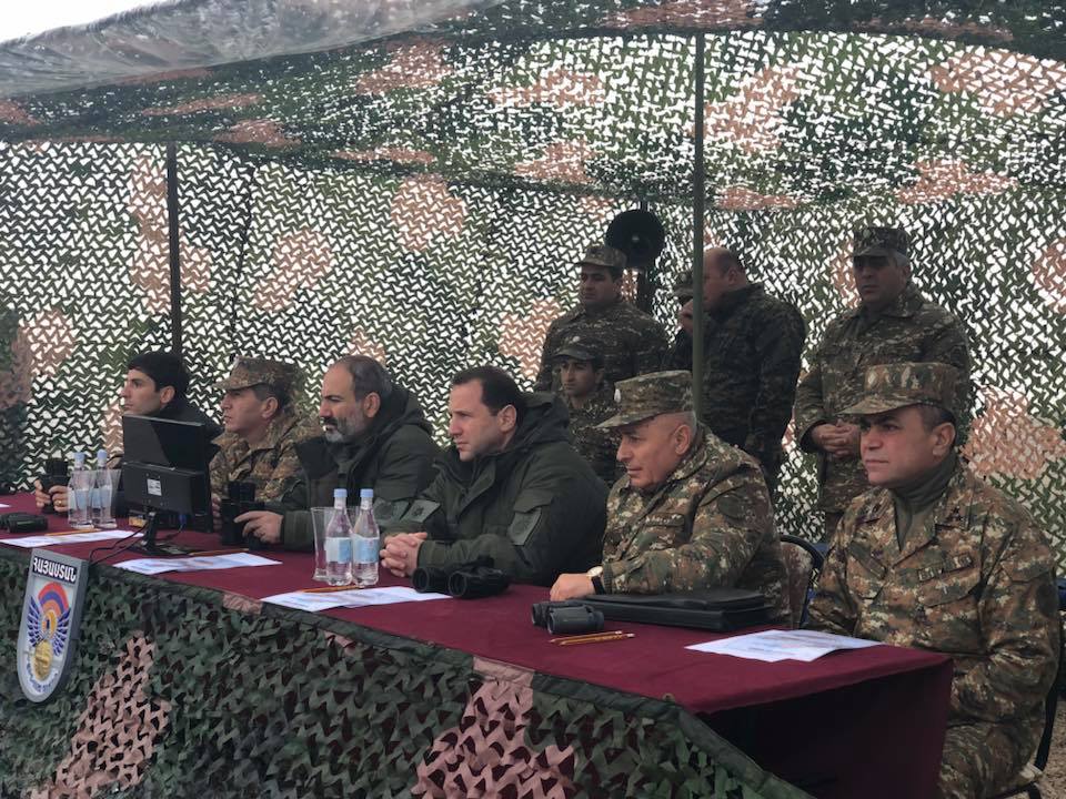 ՀՀ ԶՈւ զորավարժությանը իրականացվել են նոր բնագծերի գրավման վարժանքներ․ հետևել է Փաշինյանը