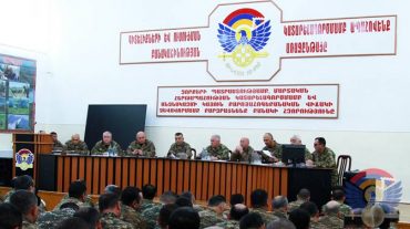 Արցախի պաշտպանության բանակում հրամկազմի մասնակցությամբ քննարկում է անցկացվել