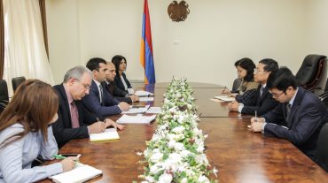 Հակոբ Արշակյանը Չինաստանի դեսպանի հետ քննարկել է «Հյուսիս-հարավ»-ի շինաշխատանքները