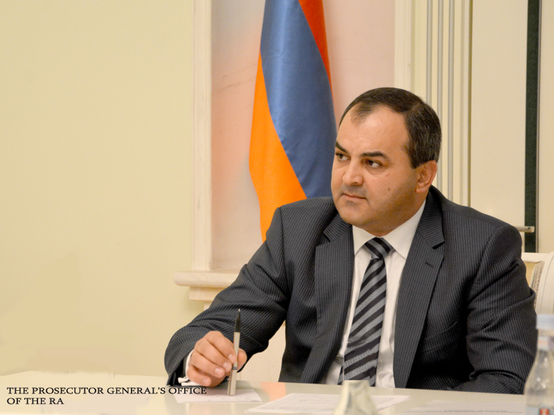 ՀՀ գլխավոր դատախազն Արցախում խորհրդակցություն է անցկացրել կայազորների դատախազների հետ