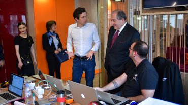 Նախագահը «THALES» և «OpenClassrooms» կազմակերպությունների ղեկավարների հետ քննարկել է համագործակցության հեռանկարները