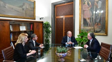 Իտալիայում մեծապես հետաքրքրված են նախագահ Սարգսյանի՝ համաշխարհային ռիսկերի քվանտային վարքագծի տեսությամբ