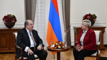 Ժողովրդավարությունը կատարելագործվող գործընթաց է, որը պետք է դարձնել անշրջելի. Արմեն Սարգսյանը հանդիպել է Ուրշուլա Գաչեկին