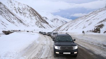 Վերին Լարս տանող Գուդաուրի-Կոբի ճանապարհահատվածը փակ է