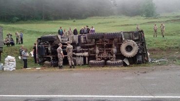 ՀՀ ՊՆ վթարված բեռնատարում 21 զինծառայող է եղել